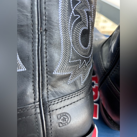 Durango Women’s Black Cowboy Boots Size 8 - Picture 8 of 15